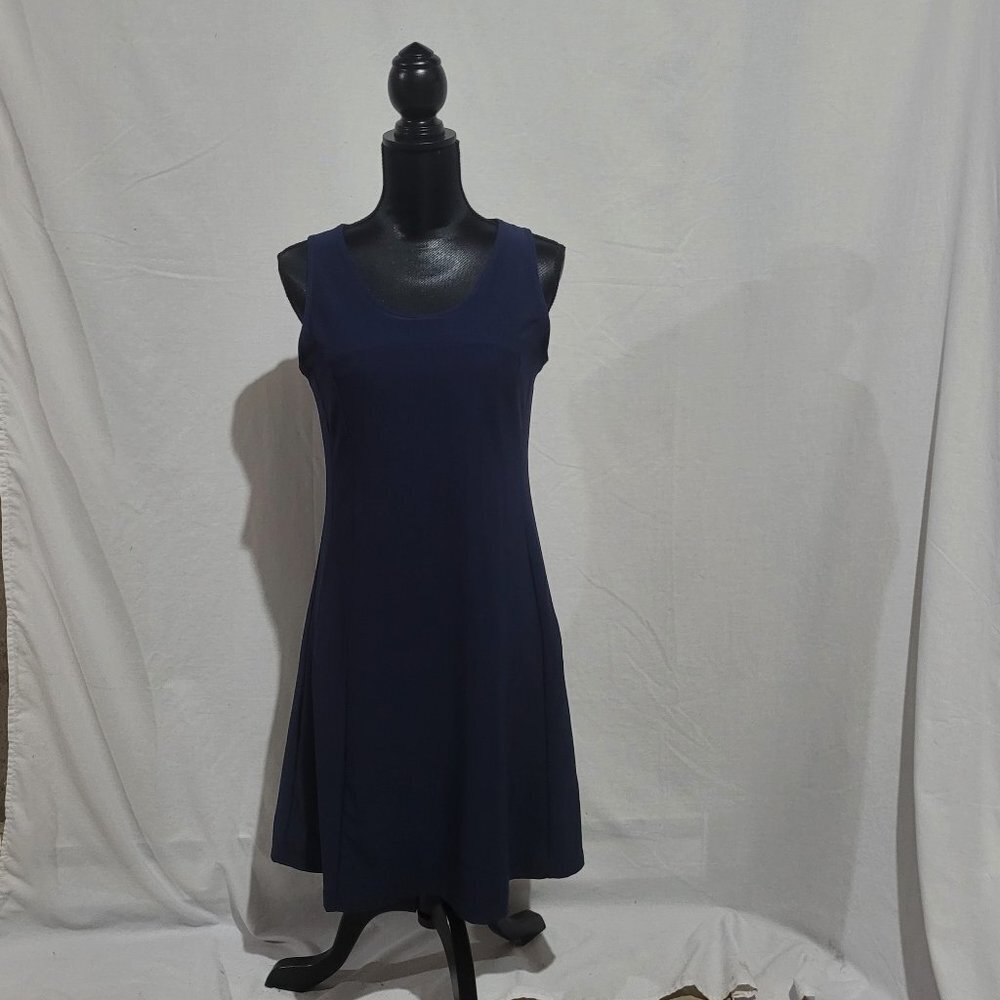 Tennis dress Mondetta blue sleeveless mini athletic work out gym sportswear